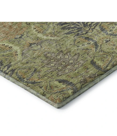 Addison Mayfield Green AMF1082 2ft. 3in. x 7ft. 6in. Rect. Rug