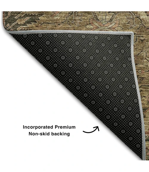 Addison Mayfield Brown AMF1082 2ft. 3in. x 7ft. 6in. Rect. Rug