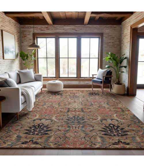 Addison Mayfield Brown AMF1082 2ft. 3in. x 7ft. 6in. Rect. Rug