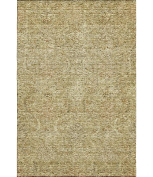 Addison Mayfield Gold AMF1082 - 8ft. Round Rug