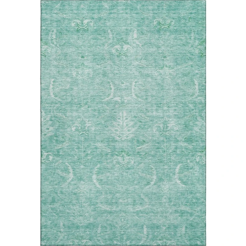 Addison Mayfield Teal AMF1083 5ft. x 7ft. 6in. Rect. Rug
