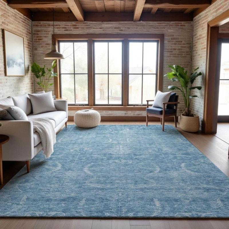 Addison Mayfield Blue AMF1083 9ft. x 12ft. Rect. Rug