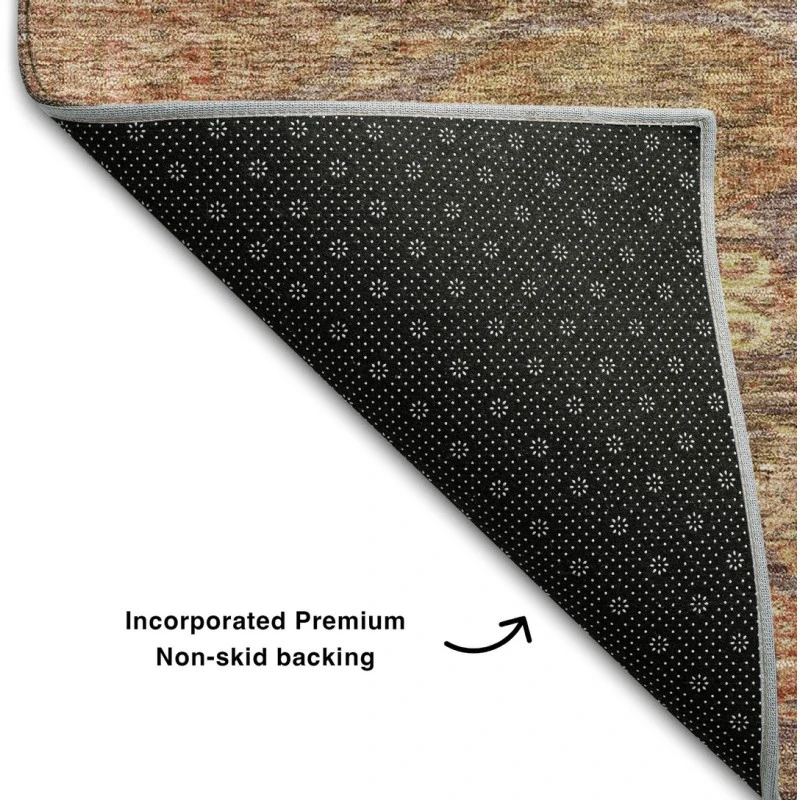 Addison Mayfield Brown AMF1084 - 8ft. Round Rug