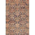 Addison Mayfield Orange AMF1084 - 8ft. Round Rug