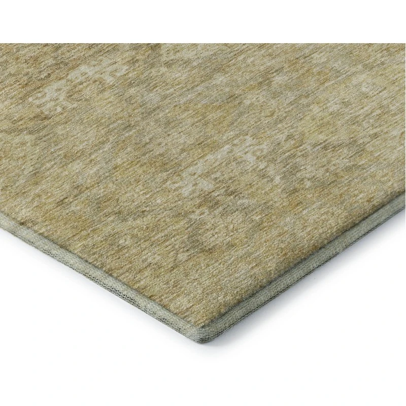 Addison Mayfield Gold AMF1084 - 8ft. Round Rug
