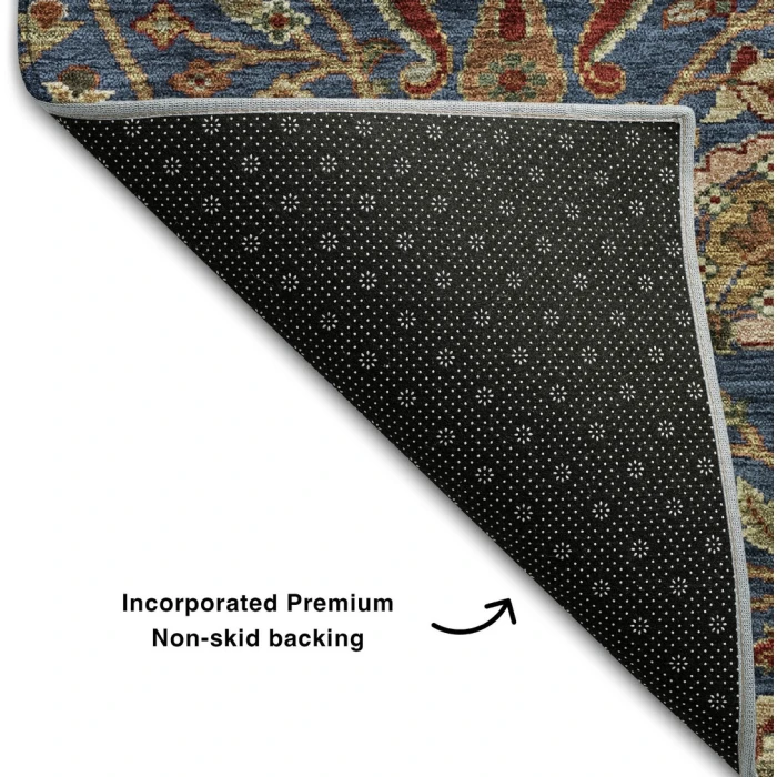 Addison Mayfield Blue AMF1085 2ft. 3in. x 7ft. 6in. Rect. Rug