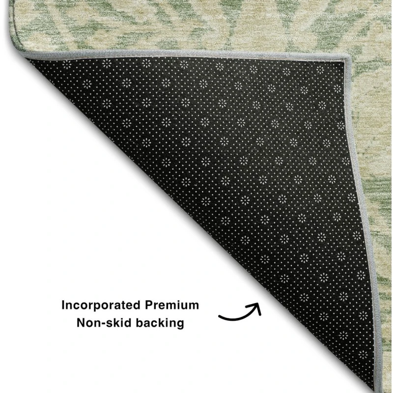 Addison Mayfield Green AMF1086 - 8ft. Round Rug