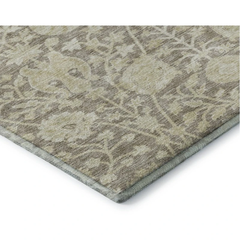 Addison Mayfield Brown AMF1086 - 8ft. Round Rug