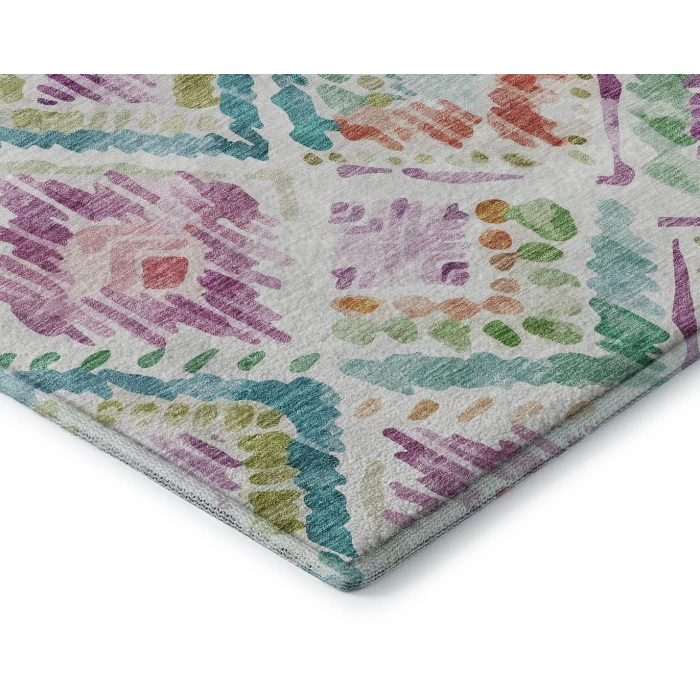 Addison Mayfield Teal AMF1088 2ft. 3in. x 7ft. 6in. Rect. Rug