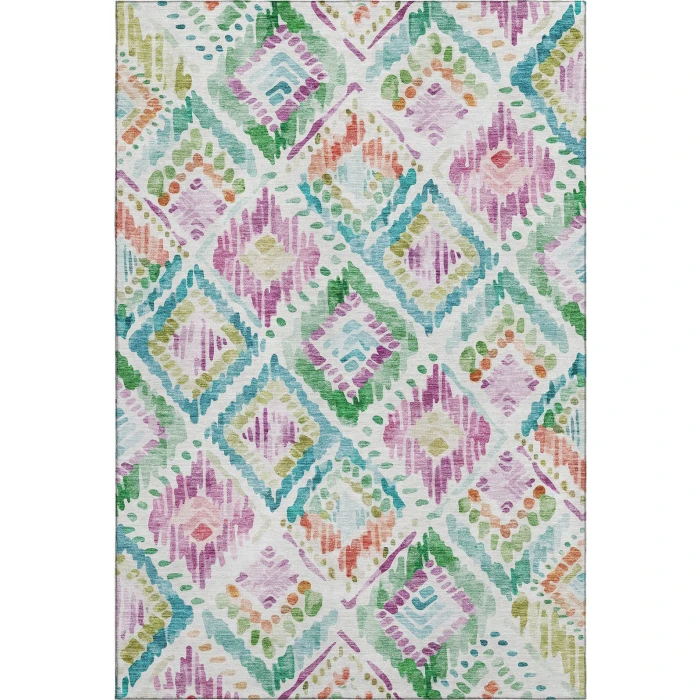 Addison Mayfield Teal AMF1088 2ft. 3in. x 7ft. 6in. Rect. Rug