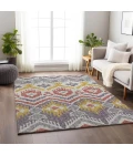 Addison Mayfield Purple AMF108 9ft. x 12ft. Rect. Rug