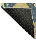 Addison Mayfield Yellow AMF108 - 8ft. Round Rug