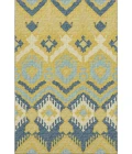 Addison Mayfield Yellow AMF108 - 8ft. Round Rug