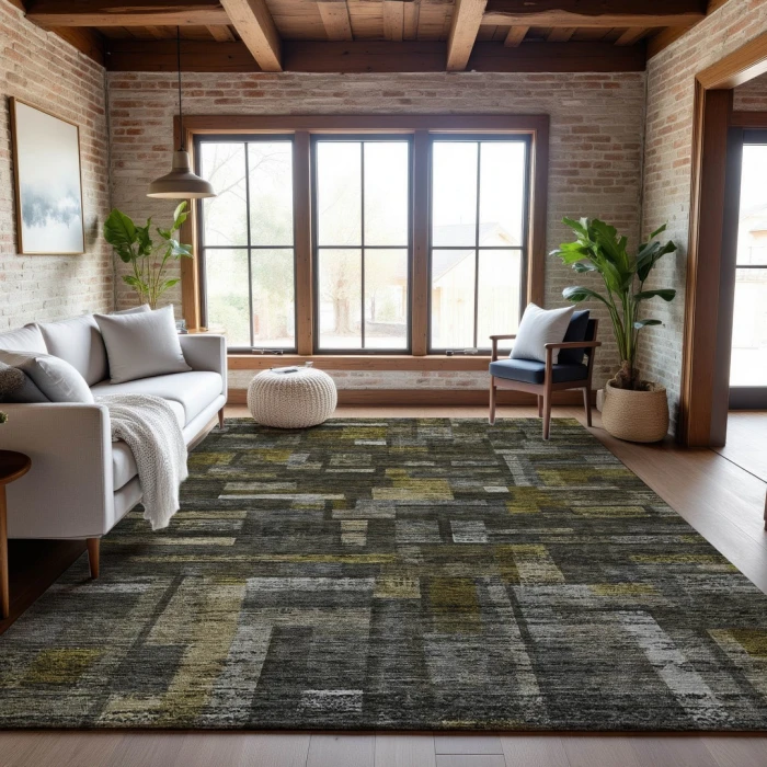 Addison Mayfield Gray AMF1090 8ft. x 10ft. Rect. Rug