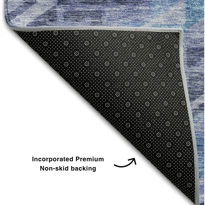 Addison Mayfield Blue AMF1091 - 8ft. Round Rug