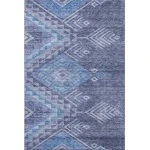 Addison Mayfield Blue AMF1091 - 8ft. Round Rug