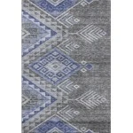 Addison Mayfield Gray AMF1091 - 8ft. Round Rug