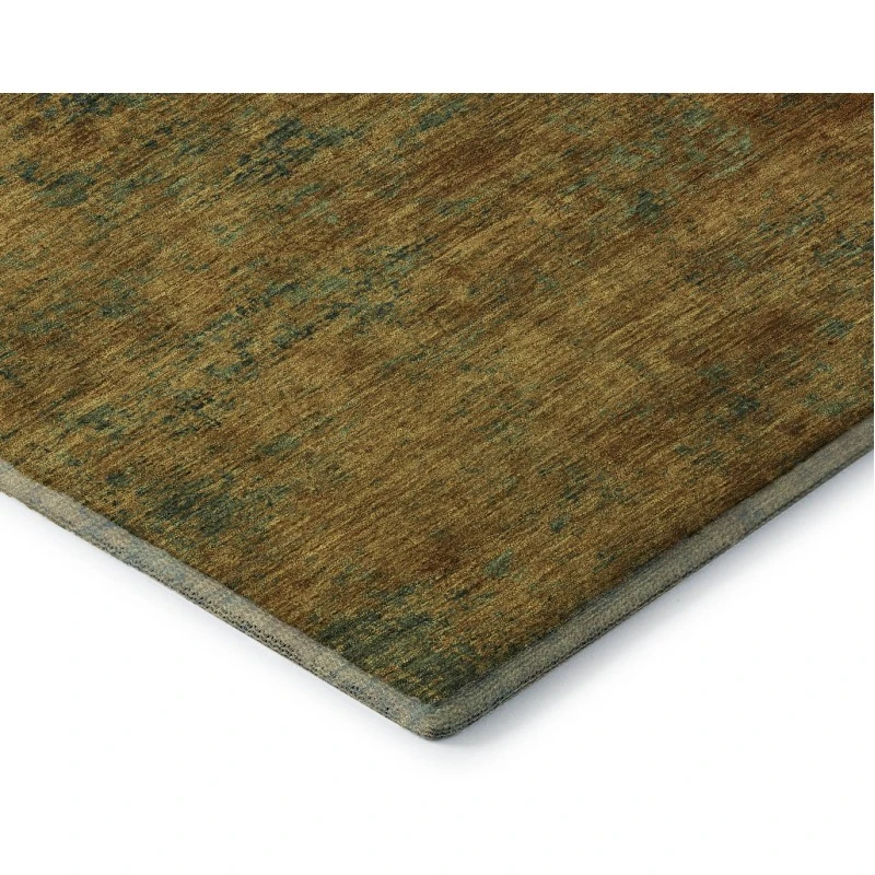 Addison Mayfield Orange AMF1093 - 8ft. Round Rug