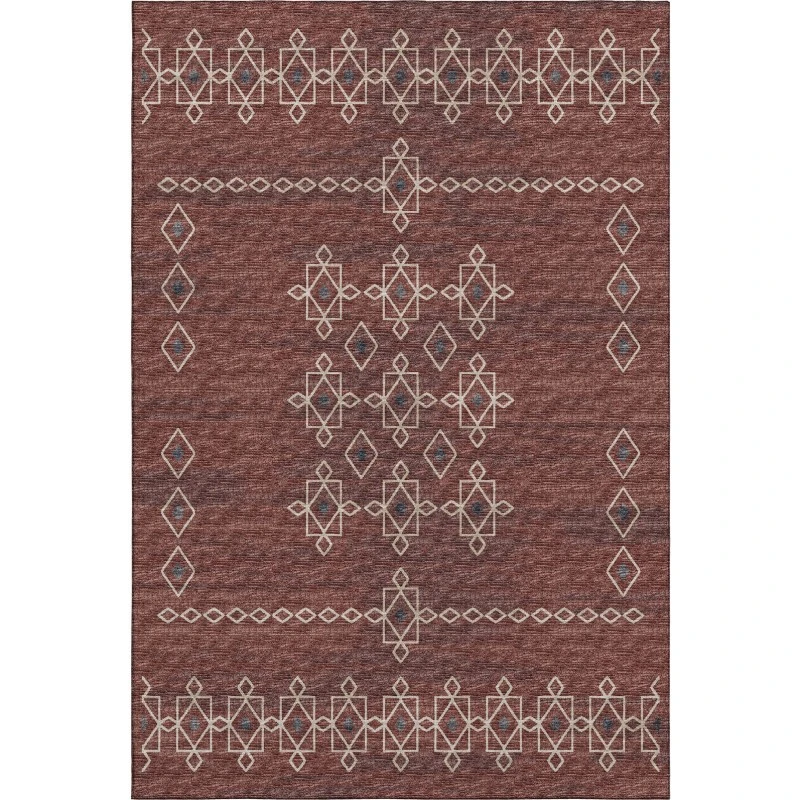 Addison Mayfield Red AMF109 5ft. x 7ft. 6in. Rect. Rug