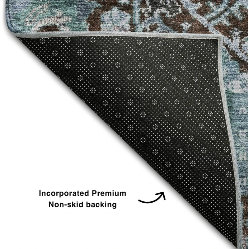 Addison Mayfield Brown AMF1101 - 8ft. Round Rug