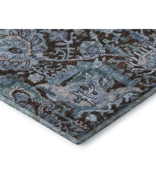 Addison Mayfield Brown AMF1101 - 8ft. Round Rug