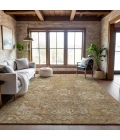 Addison Mayfield Brown AMF1101 - 8ft. Round Rug