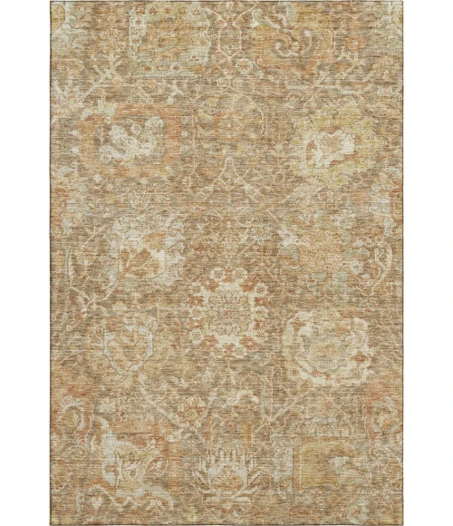 Addison Mayfield Brown AMF1101 - 8ft. Round Rug