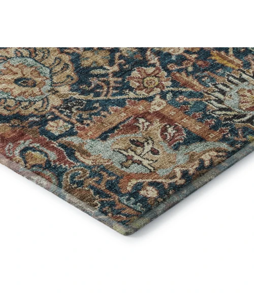 Addison Mayfield Blue AMF1101 - 8ft. Round Rug