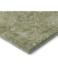 Addison Mayfield Green AMF1101 - 8ft. Round Rug
