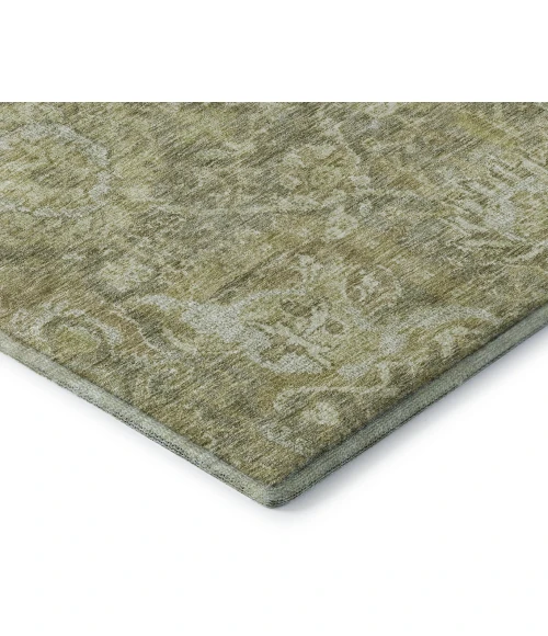 Addison Mayfield Green AMF1101 - 8ft. Round Rug