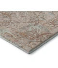 Addison Mayfield Orange AMF1102 - 8ft. Round Rug