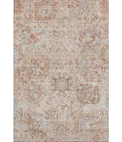 Addison Mayfield Orange AMF1102 - 8ft. Round Rug