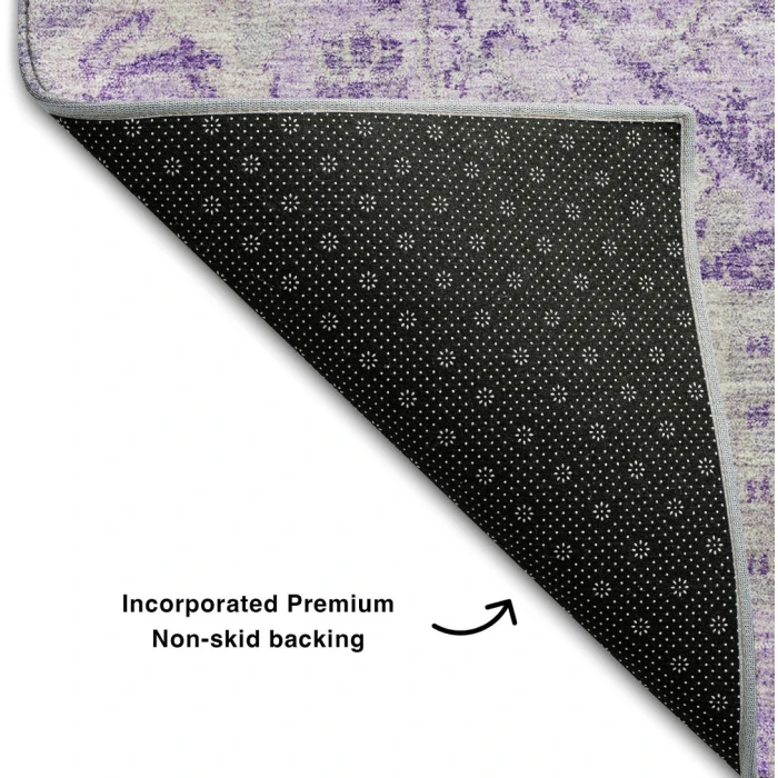Addison Mayfield Purple AMF1102 5ft. x 7ft. 6in. Rect. Rug