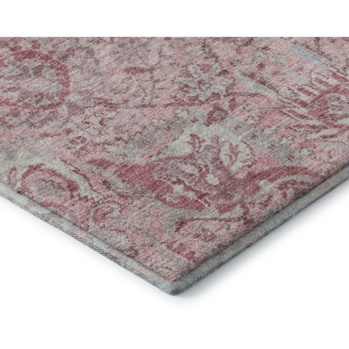 Addison Mayfield Pink AMF1102 - 8ft. Round Rug