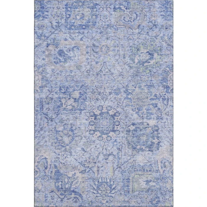 Addison Mayfield Blue AMF1102 - 8ft. Round Rug