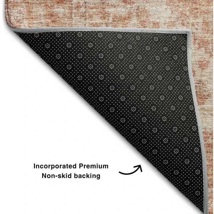 Addison Mayfield Orange AMF1104 9ft. x 12ft. Rect. Rug