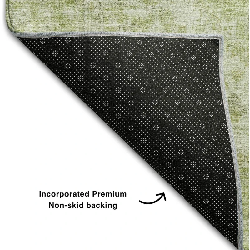 Addison Mayfield Green AMF1104 - 8ft. Round Rug