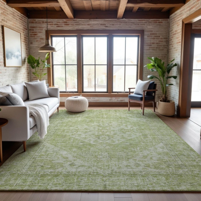 Addison Mayfield Green AMF1104 9ft. x 12ft. Rect. Rug
