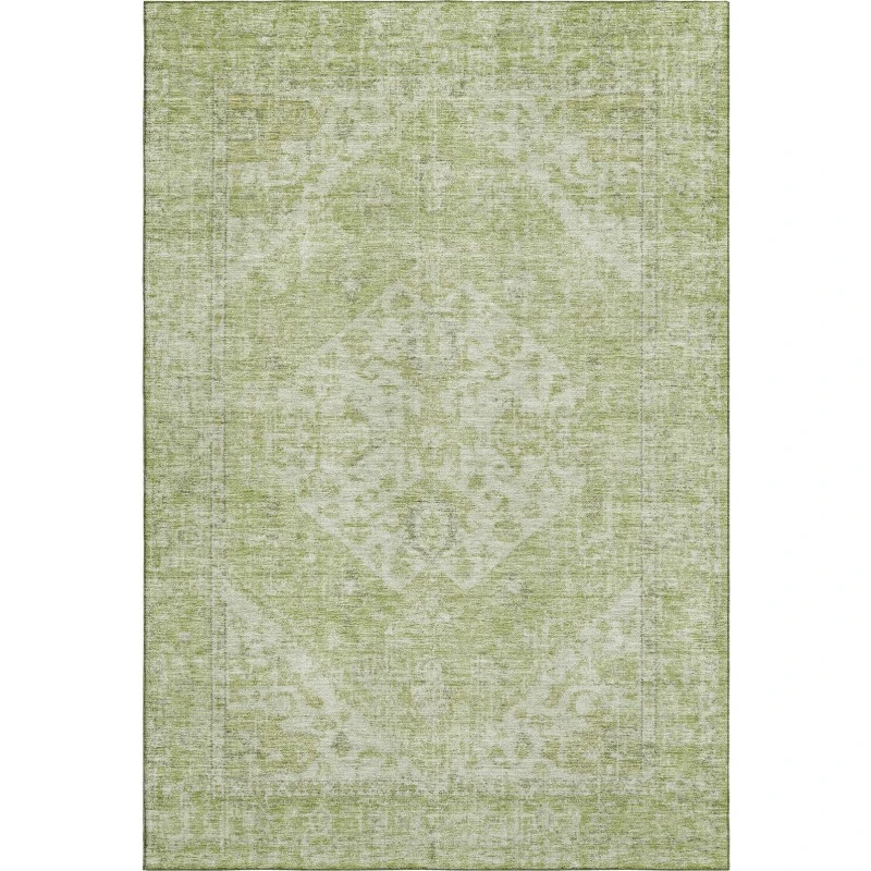 Addison Mayfield Green AMF1104 - 8ft. Round Rug