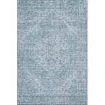 Addison Mayfield Blue AMF1104 - 8ft. Round Rug