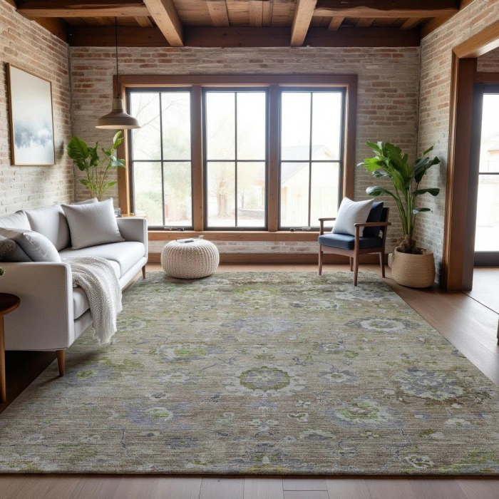 Addison Mayfield Brown AMF1107 8ft. x 10ft. Rect. Rug