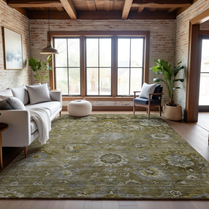 Addison Mayfield Brown AMF1107 5ft. x 7ft. 6in. Rect. Rug