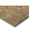 Addison Mayfield Orange AMF1107 - 8ft. Round Rug