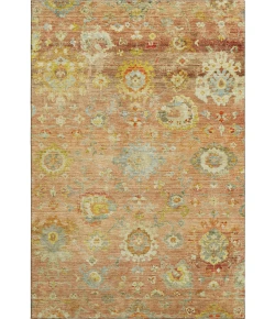 Addison Mayfield Orange AMF1107 - 8ft. Round Rug