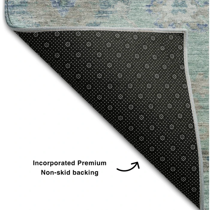 Addison Mayfield Blue AMF1107 5ft. x 7ft. 6in. Rect. Rug