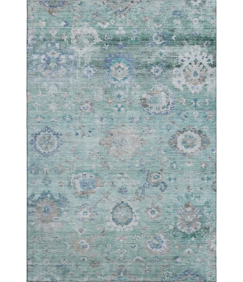 Addison Mayfield Blue AMF1107 - 8ft. Round Rug