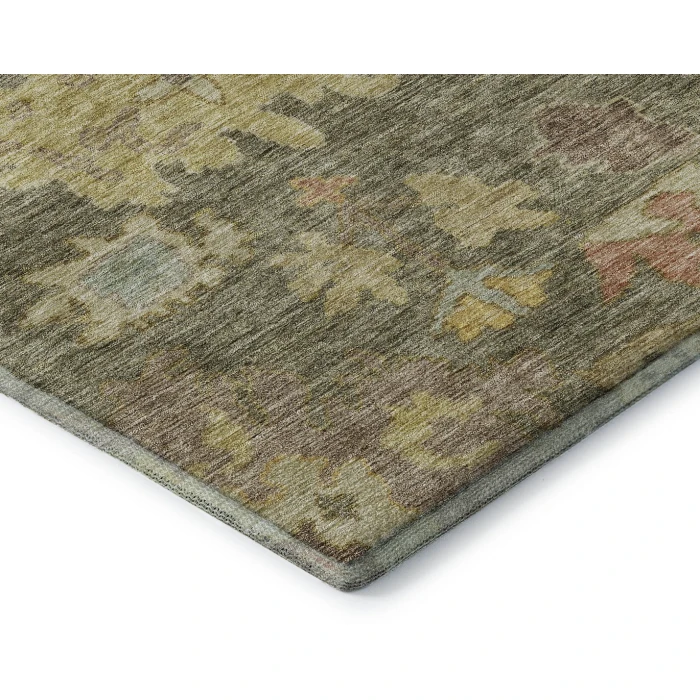 Addison Mayfield Green AMF1108 - 8ft. Round Rug