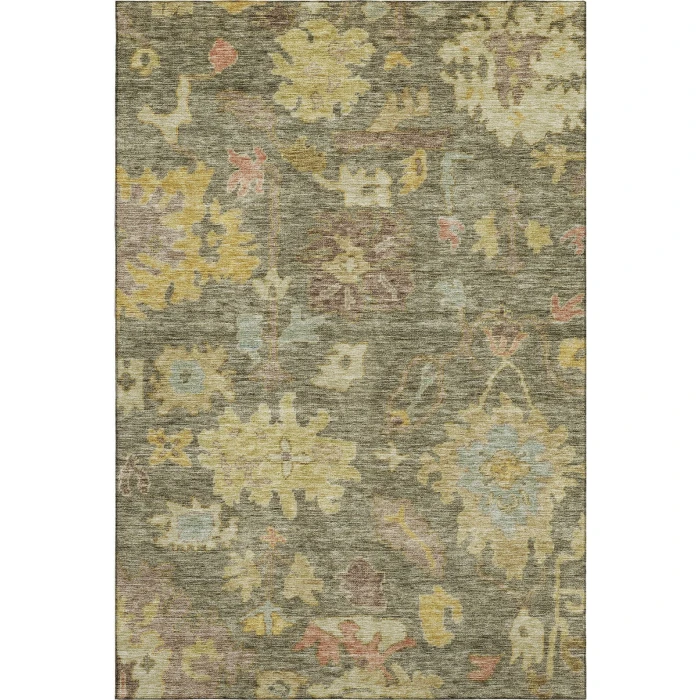 Addison Mayfield Green AMF1108 - 8ft. Round Rug