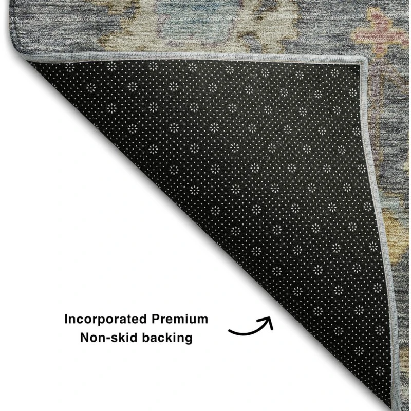 Addison Mayfield Blue AMF1108 - 8ft. Round Rug