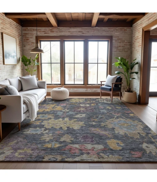 Addison Mayfield Blue AMF1108 5ft. x 7ft. 6in. Rect. Rug